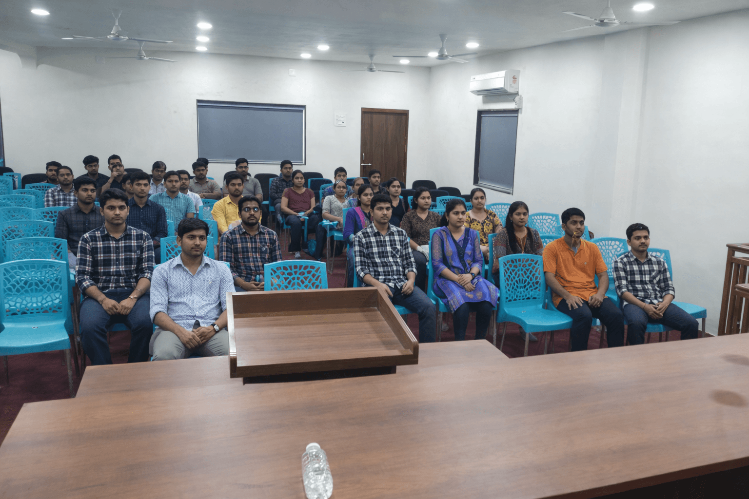 Seminar session with guest speaker